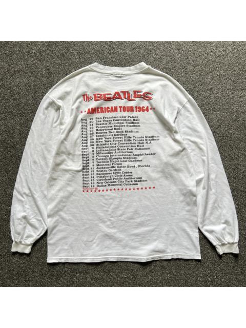 Other Designers Vintage - Vintage The Beatles Backstage Pass Tour Tee 90s