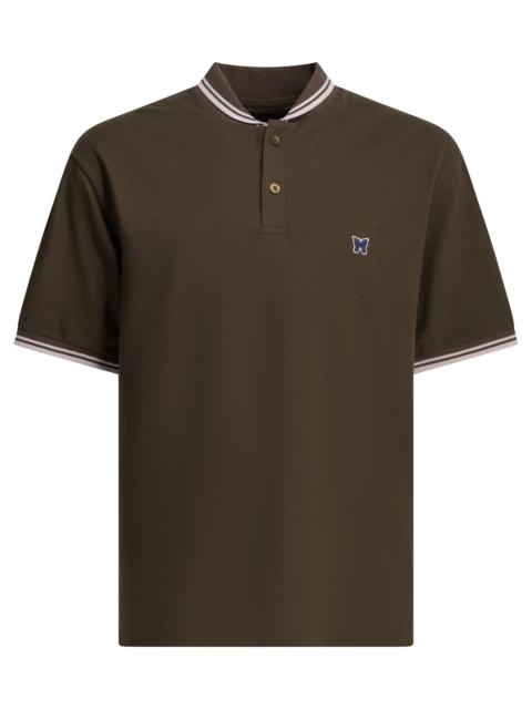 NEEDLES Needles Shawl Collar Polo Shirt With Buttons