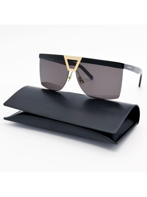 SAINT LAURENT NEW SAINT LAURENT SUNGLASSES SL537 PALACE 001 BLACK EYEWEAR
