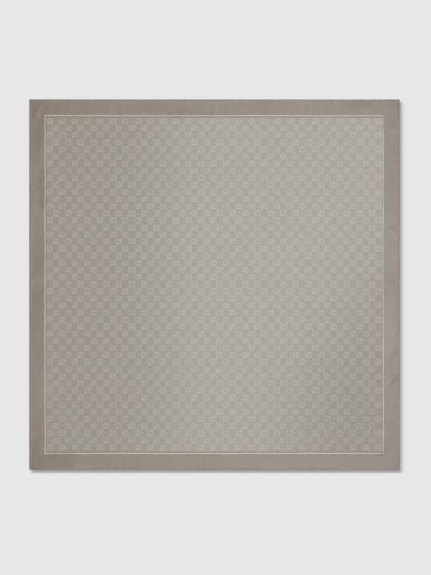 GUCCI Printed silk carré