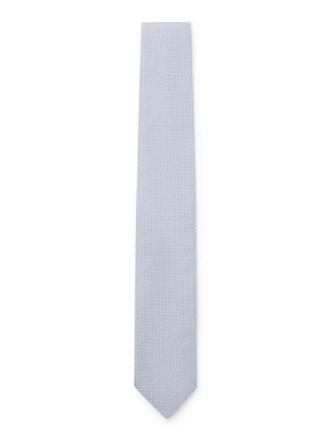 BOSS TIE WITH JACQUARD PATTERN