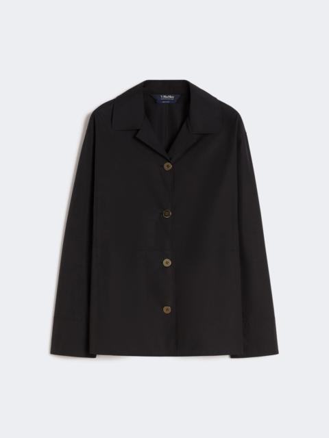 'S Max Mara Poplin shirt - BLACK