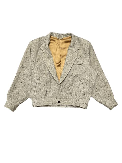 Other Designers Issey Miyake - Vintage EvF Egon von Furstenberg New York Milano Wool Jacket