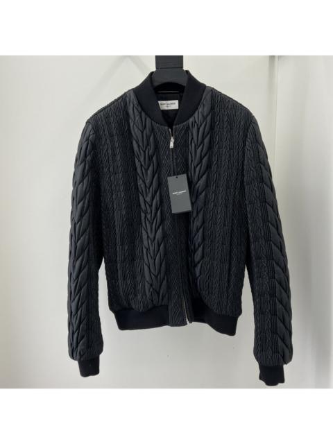 SAINT LAURENT Saint Laurent Quilted Embroidered Jacket in Small