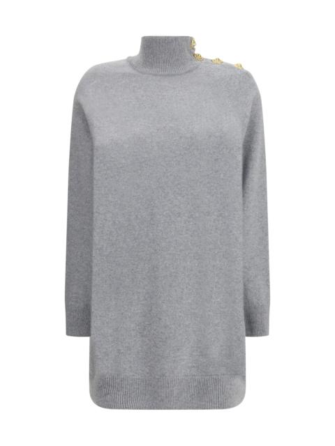 Balmain Balmain Women Short Cashmere Sweater Dress