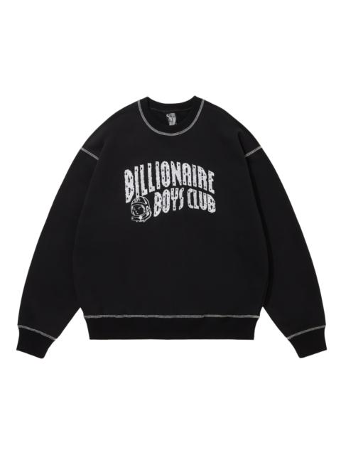 BILLIONAIRE BOYS CLUB EMBROIDERED LOGO SWEATSHIRT