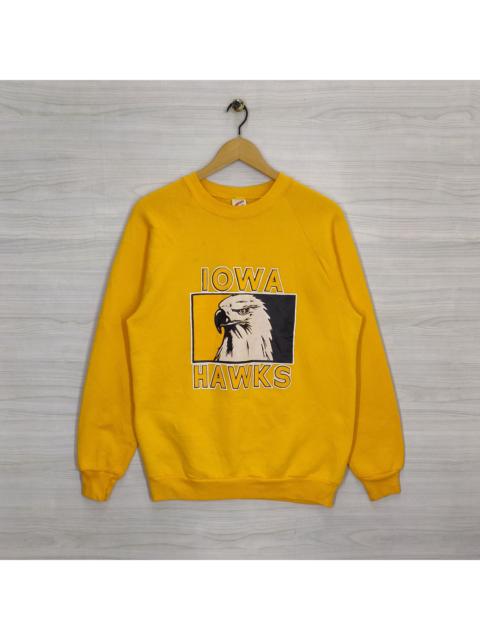 Other Designers 80s 90s Jerzees Iowa Hawks Raglan Sweatshirt