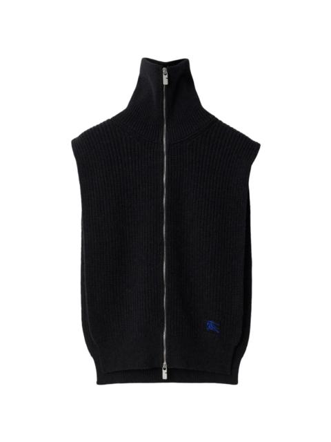 Burberry zip-up cashmere cape