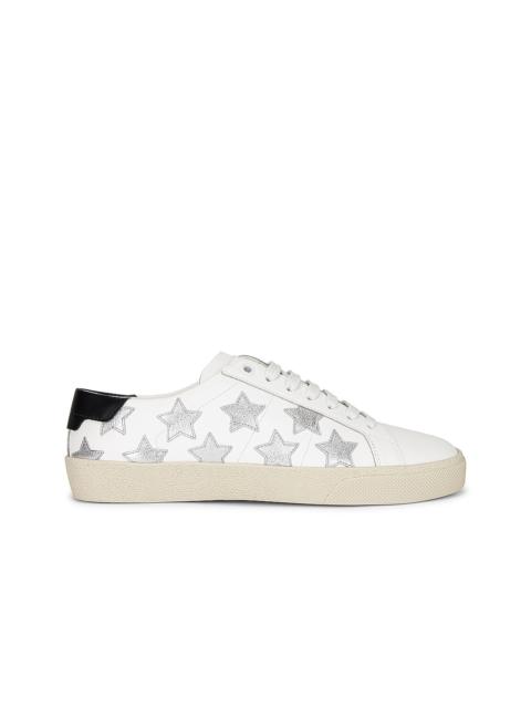SAINT LAURENT Court Classic Star Sneakers