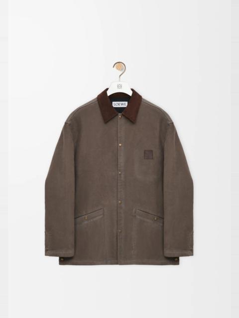 Loewe Overshirt in cotton blend