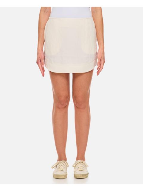 Other Designers Jw Anderson Women Curved Hem Mini Skirt
