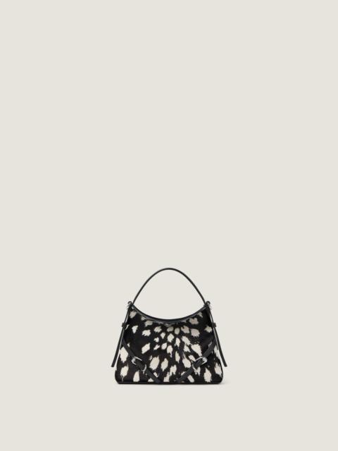 Givenchy NANO VOYOU BAG IN PONY EFFECT LEATHER WITH ANIMAL PRINT