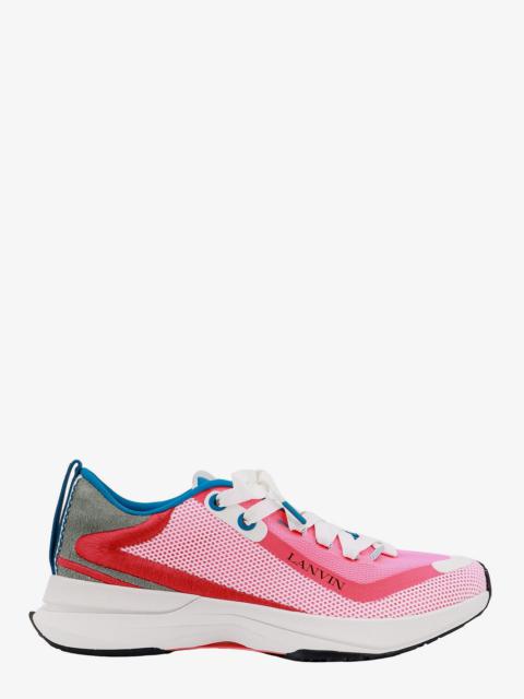 Lanvin Paris Man Runner Man Pink Sneakers