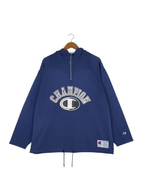 CHAMPION Vintage Big logo Half Zipper Sweeatshirt