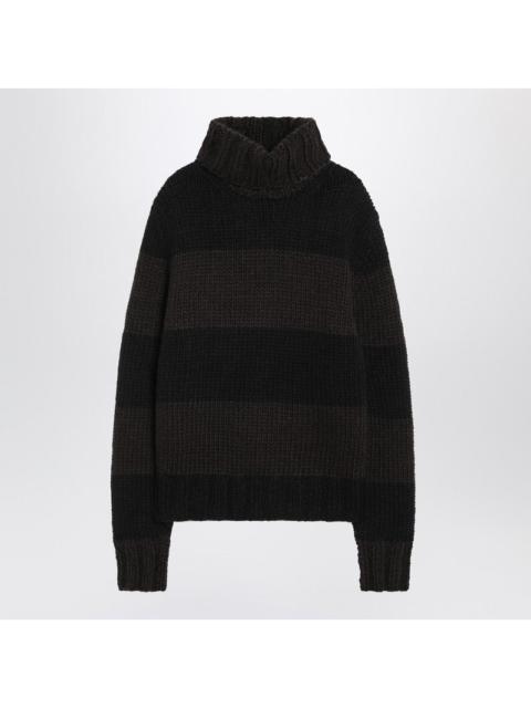 Dolce & Gabbana Dolce&Gabbana Striped Wool-Blend Turtleneck Sweater Men