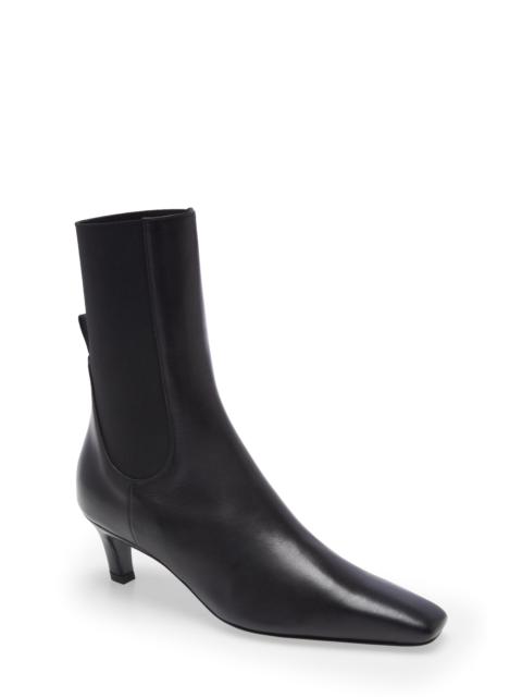 TOTEME The Mid Heel Bootie in Black at Nordstrom