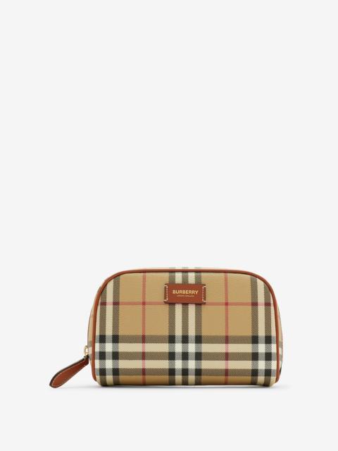 Burberry Small Check Travel Pouch