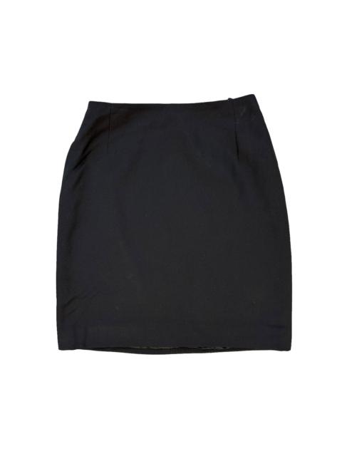 VERSACE GIANNI VERSACE Made in Italy Black Skirt Suit W26 #A44-1026