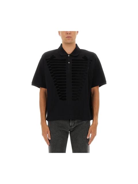 Alexander McQueen Polo Shirt "ceremonial Boxy"