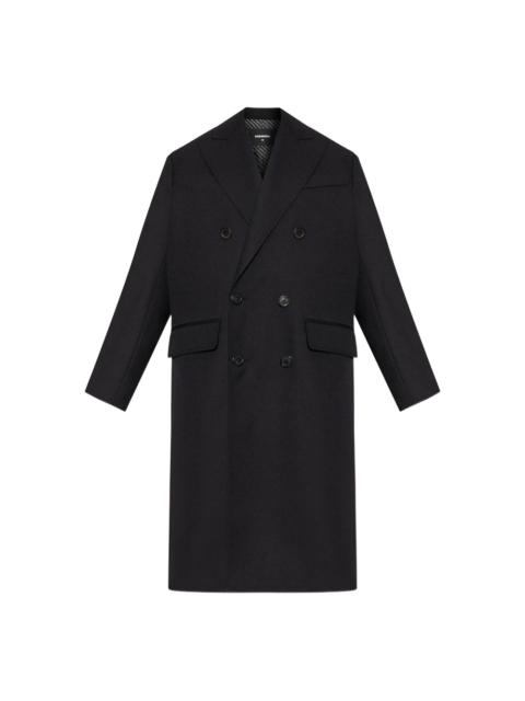 DSQUARED2 Dsquared2 Black Coats - Double Breasted Coats Men