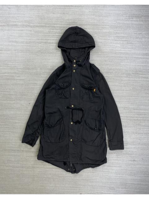 Other Designers If Six Was Nine × Japanese Brand × Vintage - Vintage WW0405 Multipocket Bondage Parka Hoodie Jacket