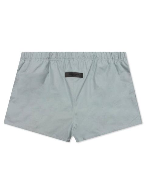 ESSENTIALS WOMEN'S COTTON DOCK SHORT - SYCAMORE
