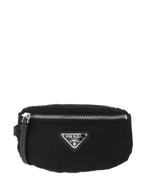 Prada Prada Men Black Nylon Wrist Pouch