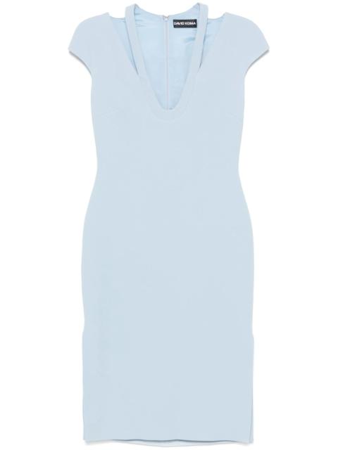 David Koma Cady Midi Dress