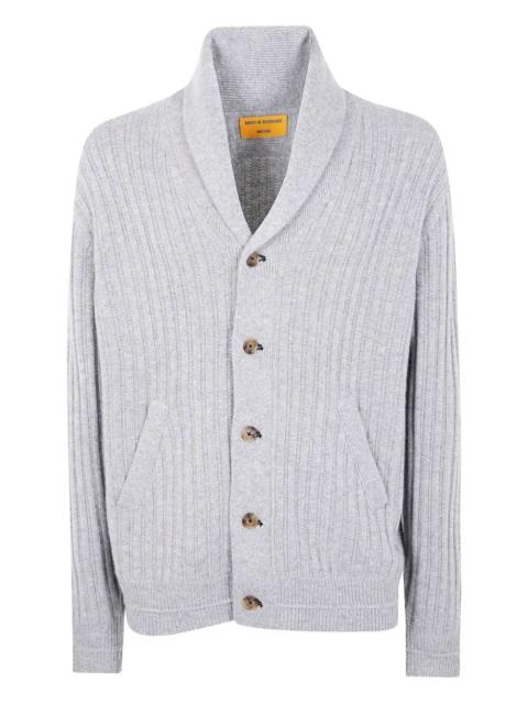GUEST IN RESIDENCE "Varsity" Cashmere Blend Cardigan