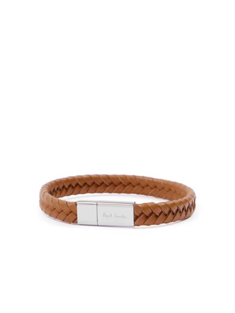 Paul Smith INTERWOVEN LEATHER BRACELET