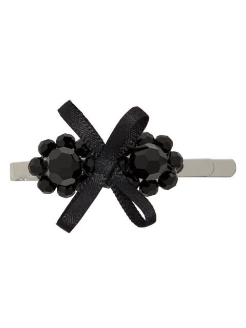 Simone Rocha Simone Rocha Petite Bow Flower Crystal-embellished Hair Clip