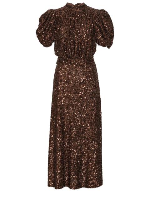 ROTATE MIDI DRESS WITH SEQUINS
