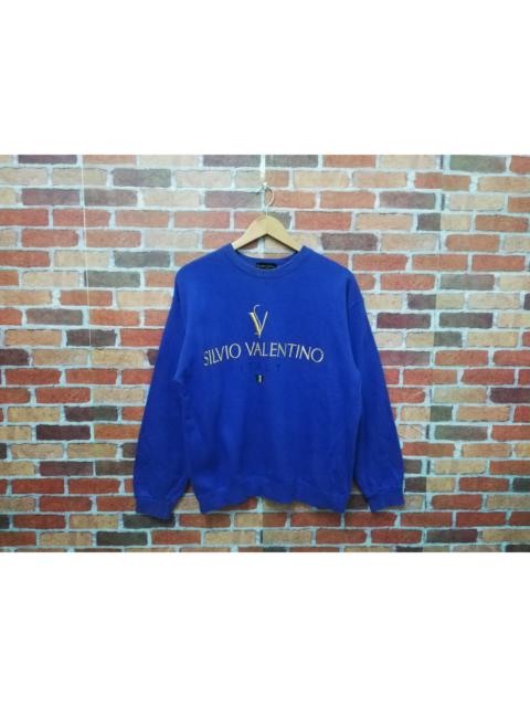 Valentino Silvio valentino gold embroidery logo