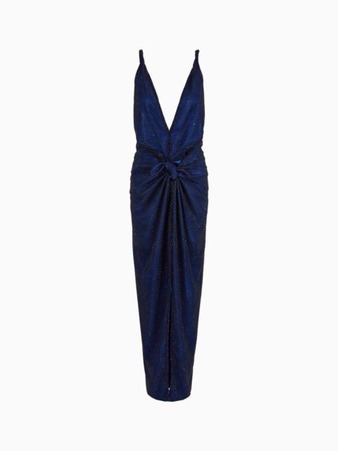 GIORGIO ARMANI Embroidered long dress
