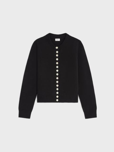 CELINE twinset cardigan IN heritage cashmere