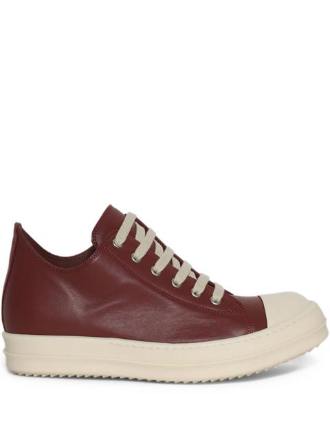 Rick Owens Low Sneaks Full Grain Leather