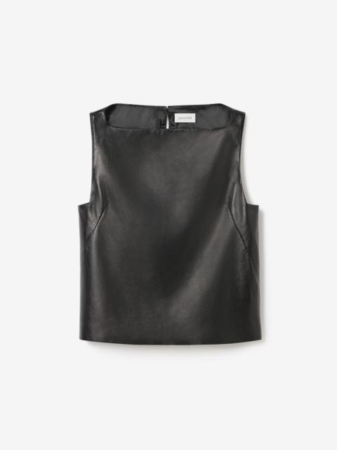 House of Dagmar Leather top
