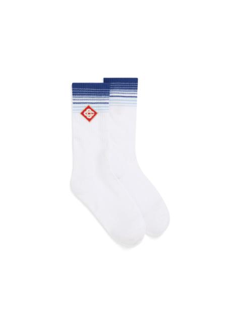 CASABLANCA Blue Fade Socks | Casablanca Paris