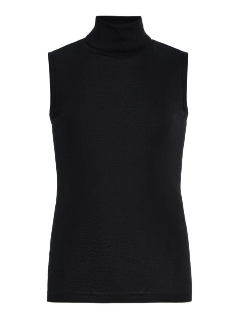 FLORE FLORE Dinah Cotton Tank Top black