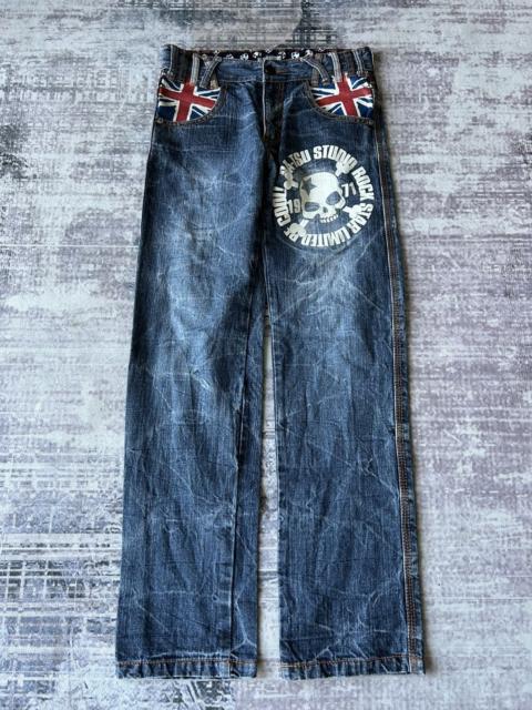 Other Designers If Six Was Nine - Punk Acid Wash Ba Tsu Studio Jeans