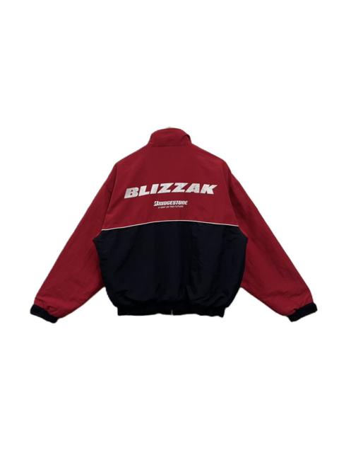 Other Designers Vintage Bridgestone Blizzark Bomber Jacket Tire Company