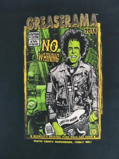 Other Designers Vintage - Vintage Greaserama Punk Rock Car Show Tee Streetwear