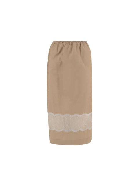 Carven Carven Neutrals Skirts - Straight Skirts Women