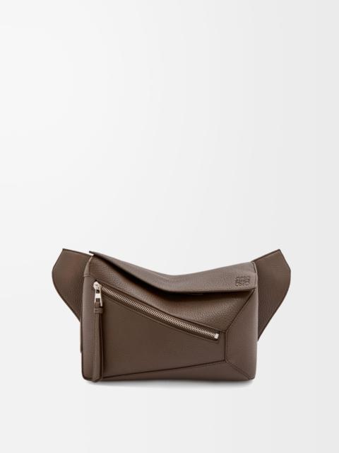 Loewe Small Puzzle bumbag in grained calfskin
