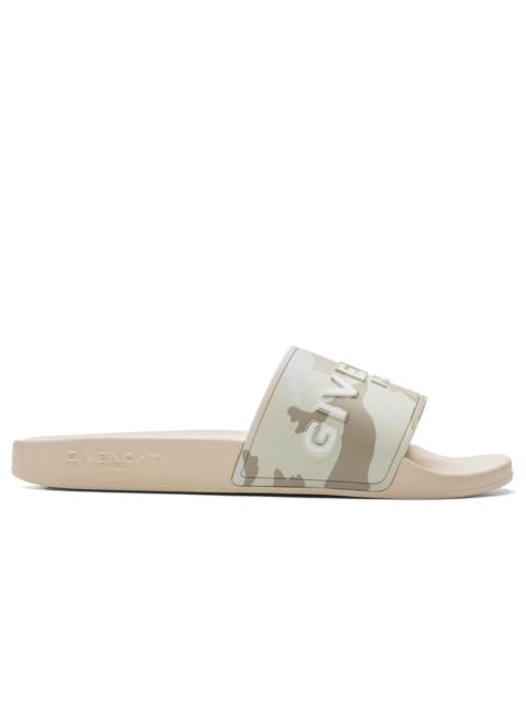 Givenchy GIVENCHY SLIDE SANDALS - BEIGE/BROWN