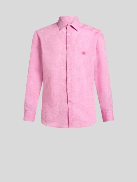 Etro LINEN SHIRT WITH PEGASO
