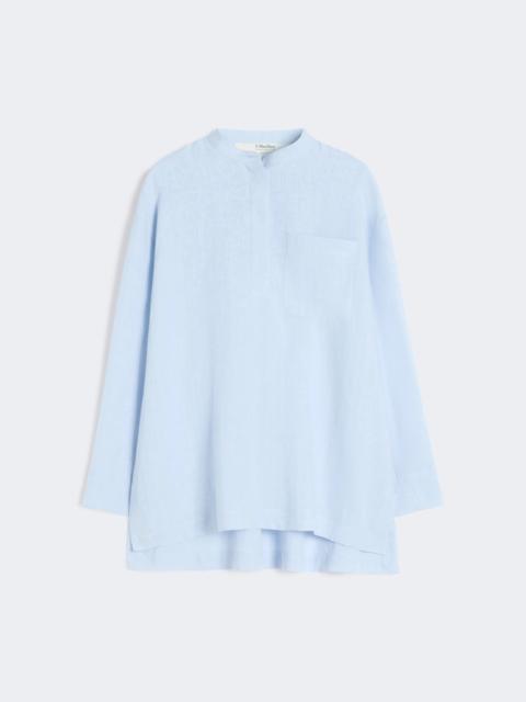 'S Max Mara Pure linen shirt - LIGHT BLUE