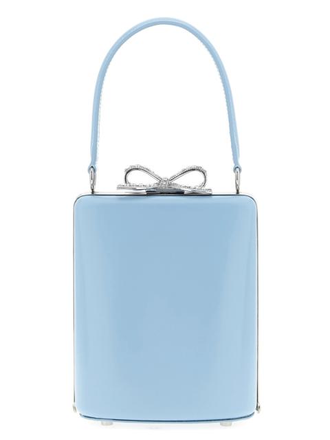 self-portrait 'Blue leather bag' handbag