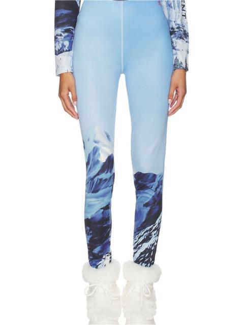PERFECT MOMENT Printed Base Layer Leggings