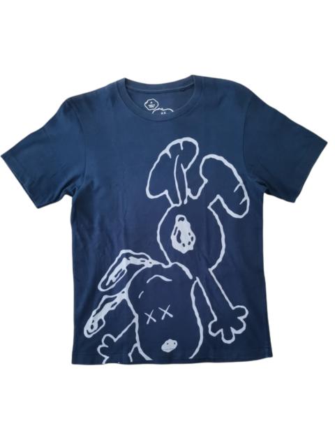 Other Designers Kaws - Kaws x Peanuts Japan Designer Tee OriginalFake Big Logo